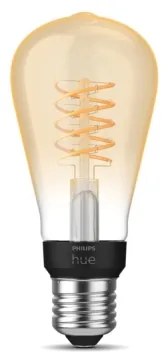 Lampadina LED dimmerabile Philips Hue WHITE FILAMENT ST64 E27/7W/230V 2100K