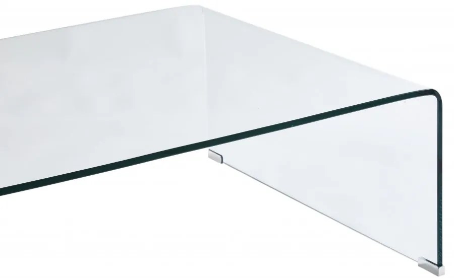 Tavolino MAYFAIR in vetro temperato 115x60x36 cm