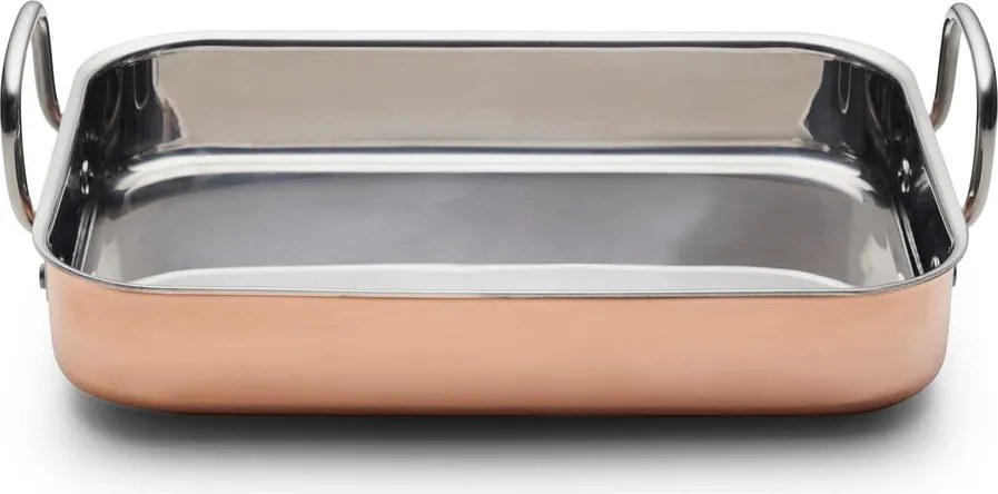 Teglia da forno in rame e acciaio inox 25,5x35 cm – Blomsterbergs
