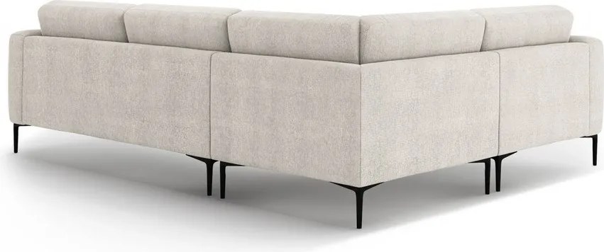 Divano angolare beige (con penisola a sinistra/a L) Bemy – Micadoni