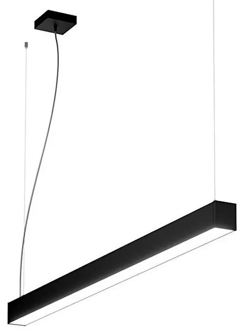 LED2 - Lampadario a LED su una stringa NOLI LED/40W/230V 3000K/3500K/4000K nero