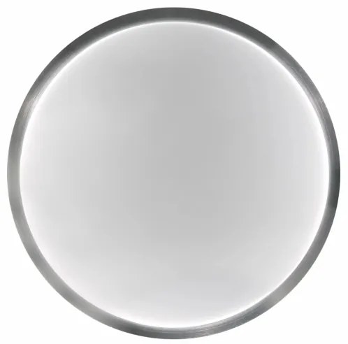 Plafoniera BENEDYKT 2xE27/20W/230V diametro 33 cm argento