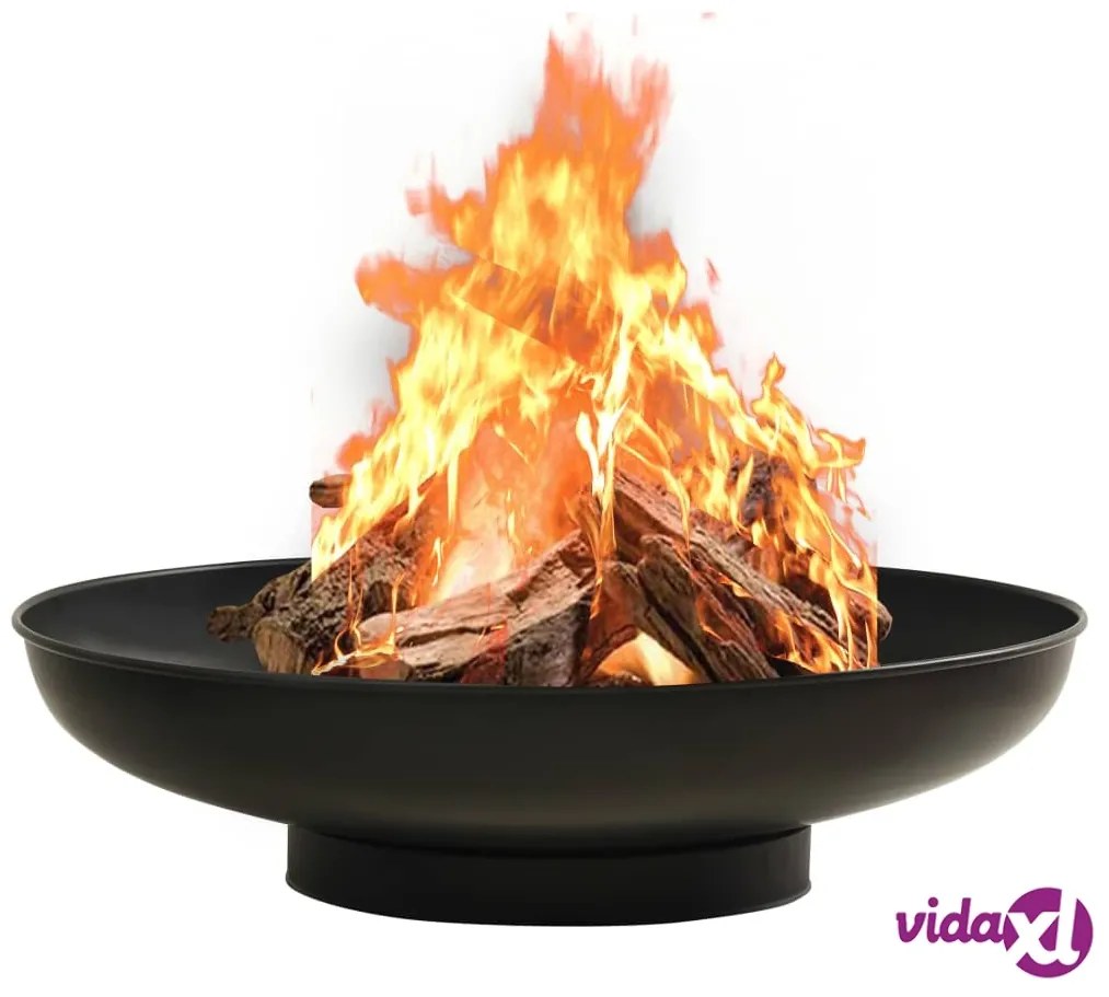 vidaXL Braciere 80 cm in Acciaio
