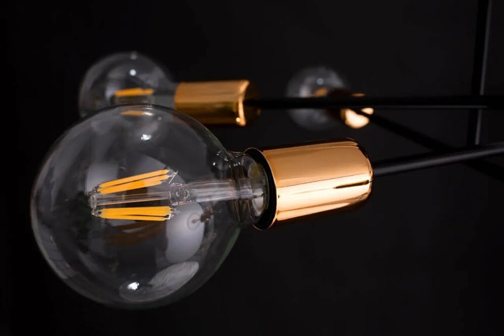 Lampadario VEKEN 6B BLACK