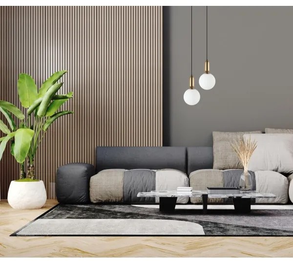 ITALUX PND-02340-1M-BRO - Lampadario a cavo ALDEVA 1xE27/40W/230V nero/bronzo