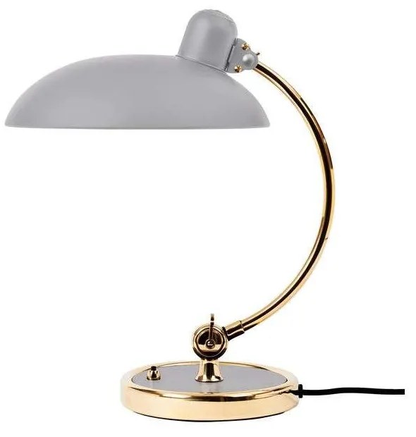 Fritz Hansen - KAISER idell™ 6631-T Lampada da Tavolo Matt Easy Grigio/Metallizzato Fri