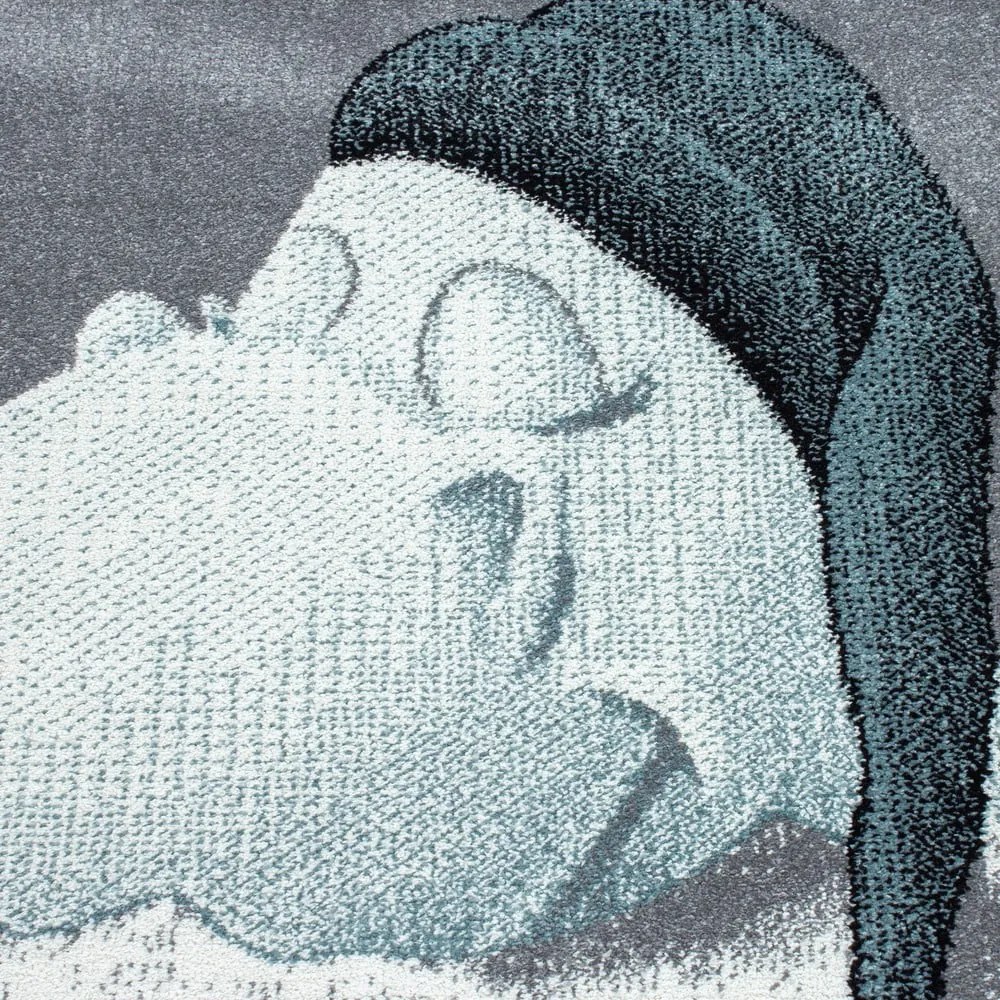 Tappeto per bambini blu-grigio 160x230 cm Bambi - Ayyildiz Carpets