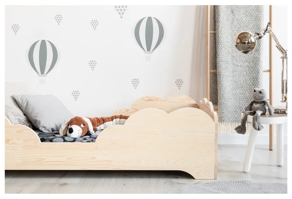 Letto per bambini in legno di pino BOX 10, 90 x 160 cm Mila Box 10 - Adeko