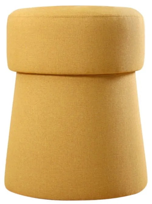 Sgabello in colore senape Beans - Artie