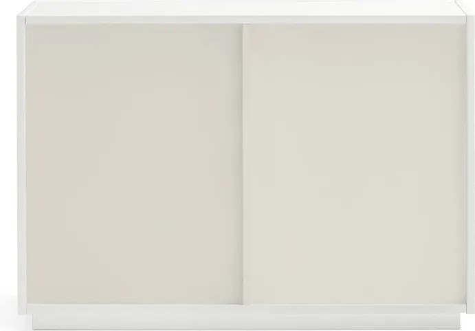 Cassettiera bassa bianca 100x70 cm Doric - Teulat