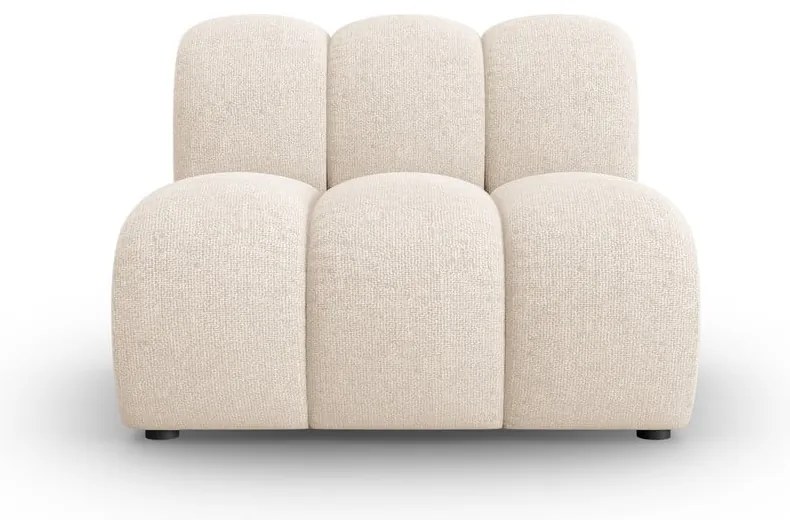 Divano componibile color crema (solo con parte centrale) Lupine – Micadoni Home