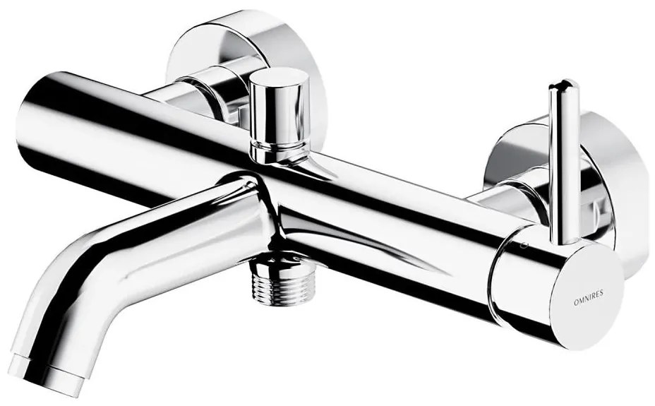 OMNIRES Y1230CR - Rubinetto vasca da bagno Y cromo lucido