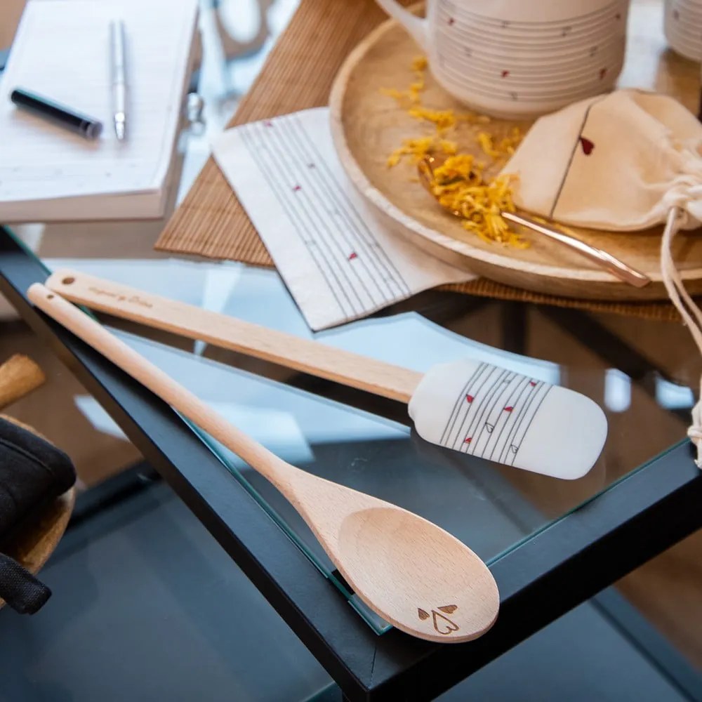 Set di utensili da cucina in legno 2 pz – Orion