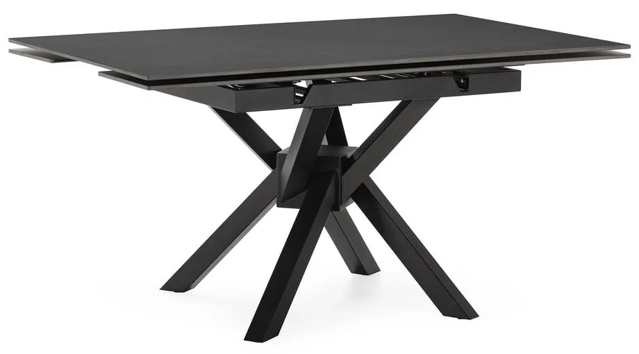 Tavolo da pranzo allungabile con piano aggiuntivo in pietra 90x150 cm Arlene - Marckeric