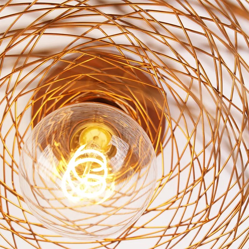 Plafoniera di design rame - Sarella