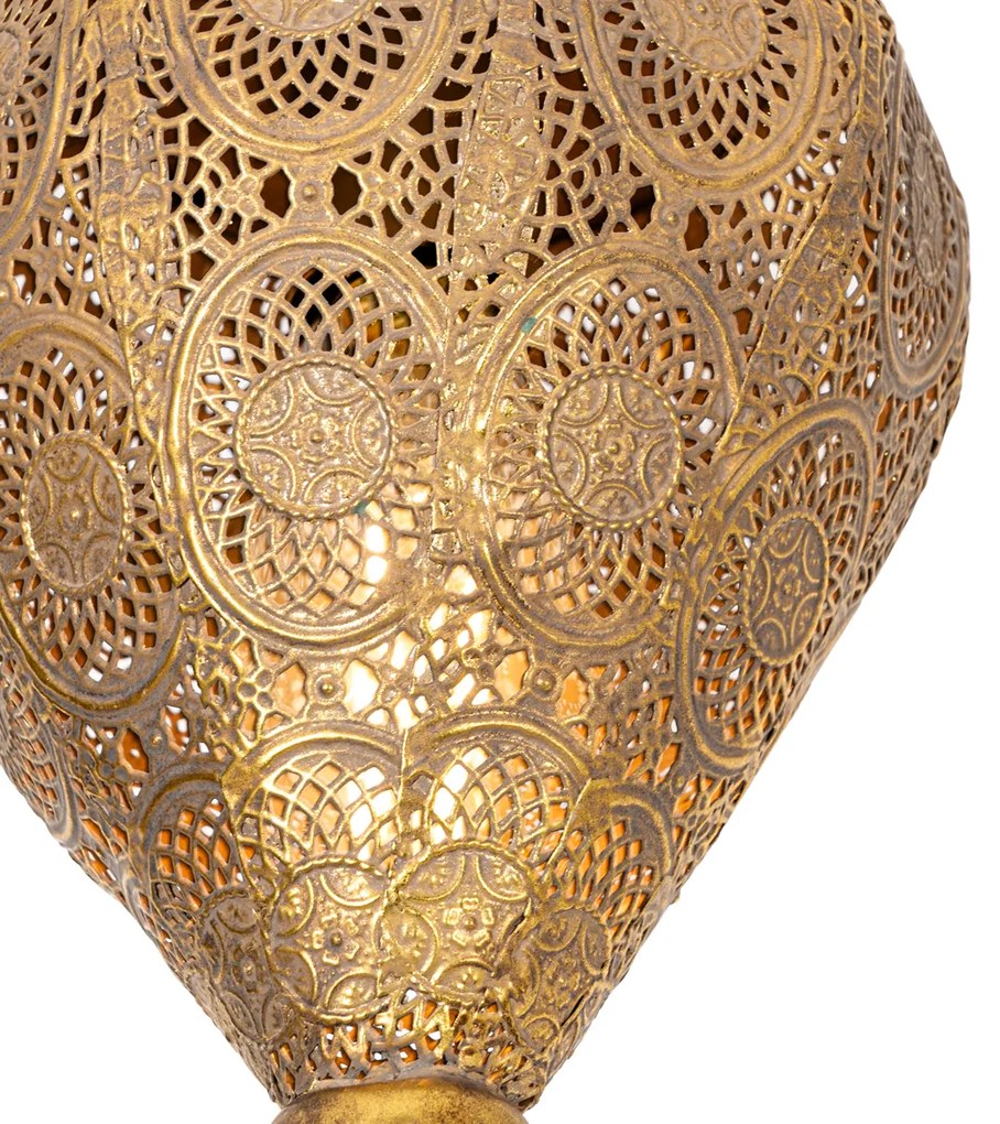 Plafoniera orientale oro 19 cm - Mowgli