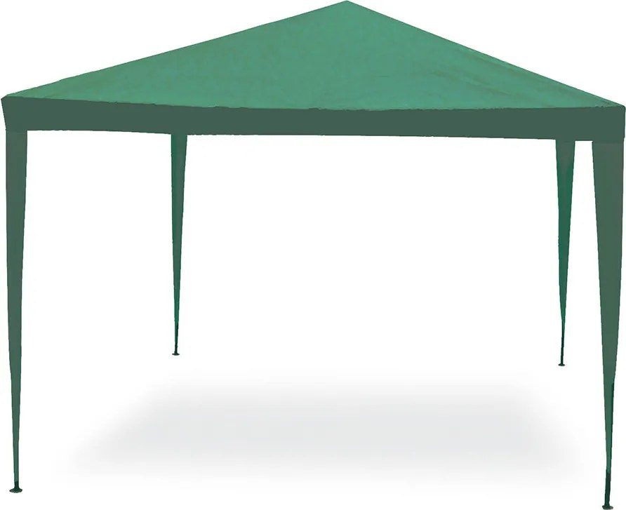 Gazebo  Struttura in Acciaio Tessuto Verde  3x2 metri...
