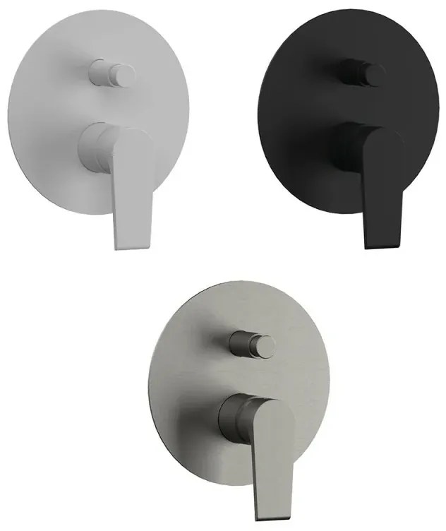 Miscelatore doccia incasso cromato con deviatore Mariani serie Artic
