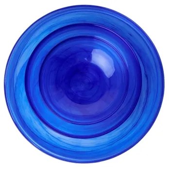 Servizio da tavola 18 pezzi, blu/vetro