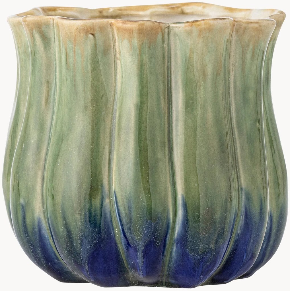 Vaso con coperchio in gres Jenner