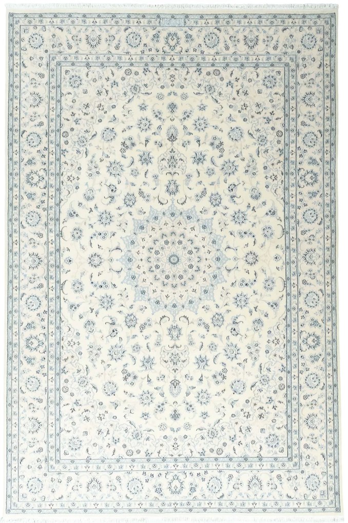Nain Tappeto 300x200 Beige (Iran) Annodato A Mano