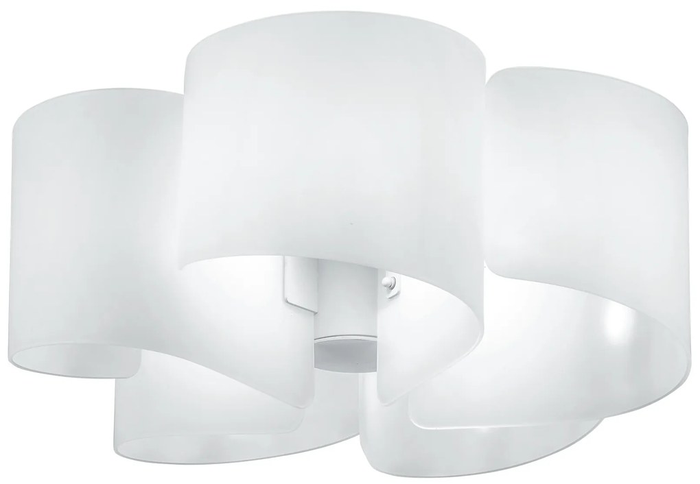 Lampadario Plafoniera Imagine Class Colore Bianco 60W Mis 63 x 29,5 cm