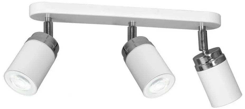 Faretto RENO 3xGU10/8W/230V bianco/cromo