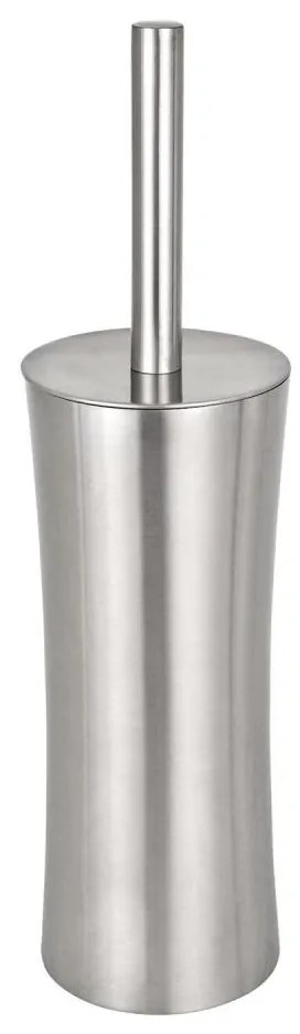 WENKO 16742100 - Scopino WC PIENO 10x37,5 cm acciaio inox/satinato