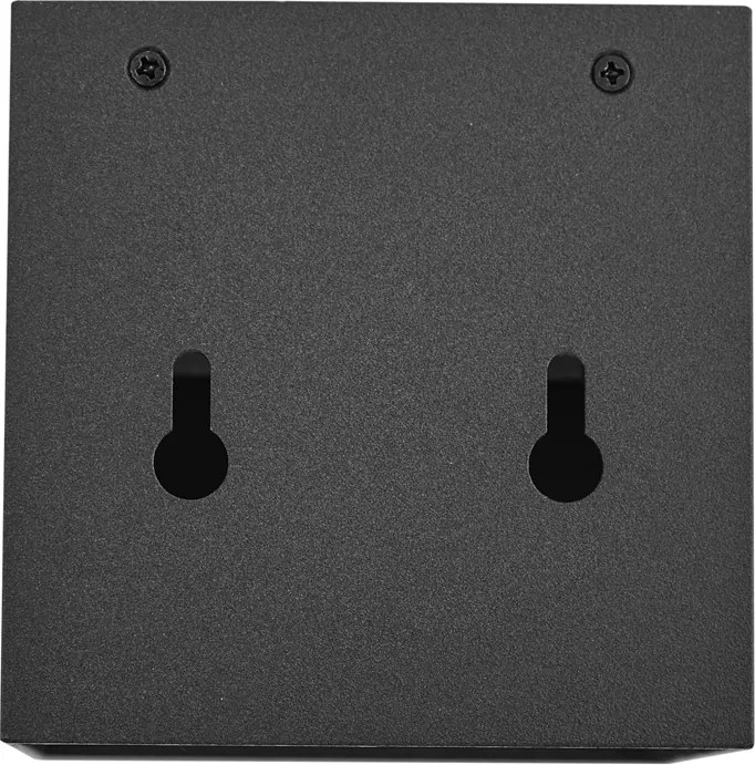 Lampada da parete per esterni Nera con LED integrato IP65 con luce dimmerabile e solare - Charlene