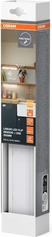 Osram - Lampada sottopensile LED dimmerabile con sensore LINEAR LED/3,8W/5V 30cm bianco