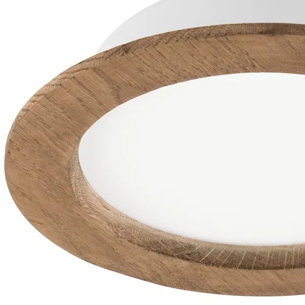 Faretto LED WOODY SPOT 16,5W 230V 4000K noce Ø18,5 cm