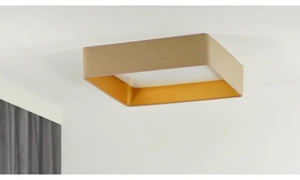 Brilagi-LED Lampada dimmerabile VELVET SQUARE LED/36W/230V Wi-Fi Tuya+telecomando beige