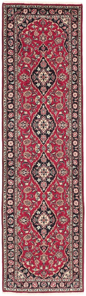 Kashan Tappeto 80 x 280 (Iran) Annodato A Mano