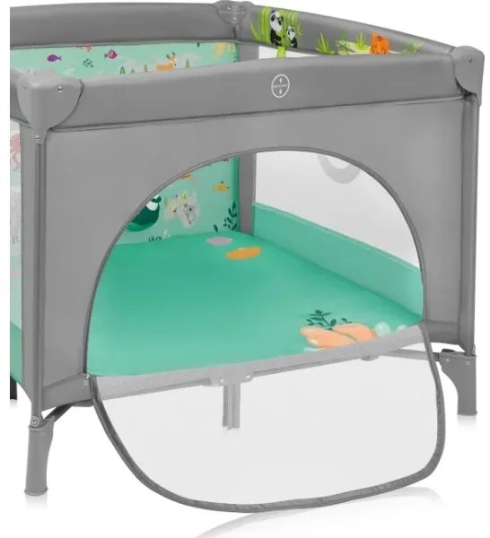 Lionelo - Box gioco MILLE PLUS Grigio Verde