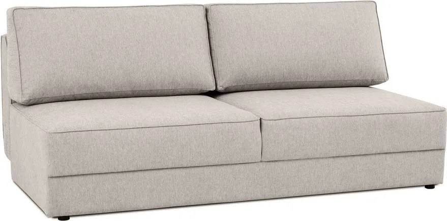 Divano beige allungabile/con contenitore 202 cm Dora – Scandic