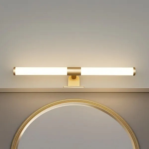 Lampada LED 2 in 1 per specchio da bagno APA LED/6W/230V 40 cm IP44 dorata
