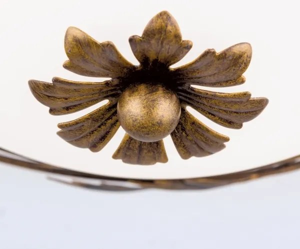 Orion DL 7-509/40 - Plafoniera FLEUR 2xE27/60W/230V diametro 40 cm bronzo