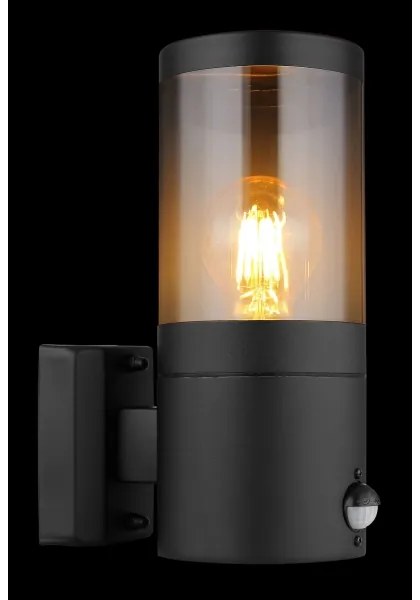 Globo 32014BSS-Applique da esterno con sensore XELOO 1xE27/60W/230V IP44