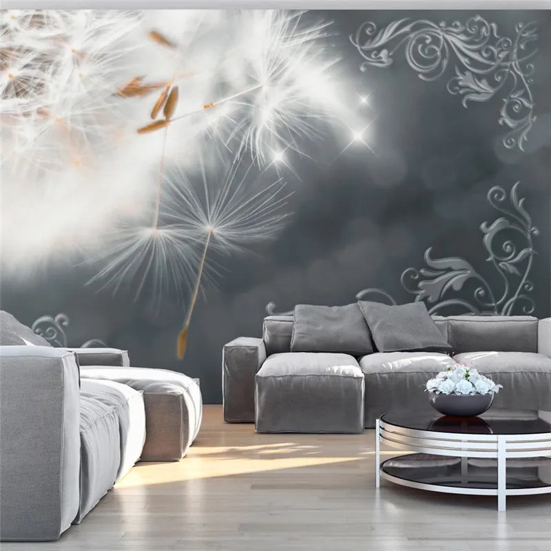 Fotomurale  Magic of Gentleness  Colore Grigio, Dimensioni e Misure 400x280