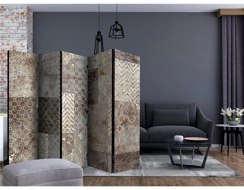 Paravento Geometric Textures II [Room Dividers]