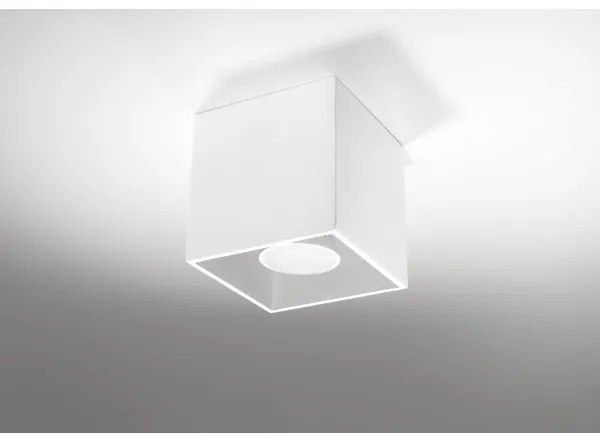 Sollux SL.0027 - Faretto QUAD 1 1xGU10/10W/230V bianco