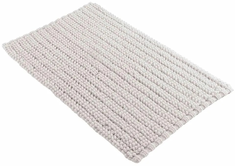 Tappetino per il bagno bianco 50x80 cm Voltis – douceur d'intérieur