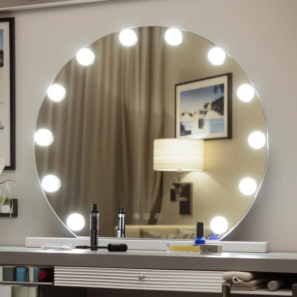 Brilagi - Specchio trucco LED dimmerabile HOLLYWOOD LED/12W/230V 3000/4000/6500K