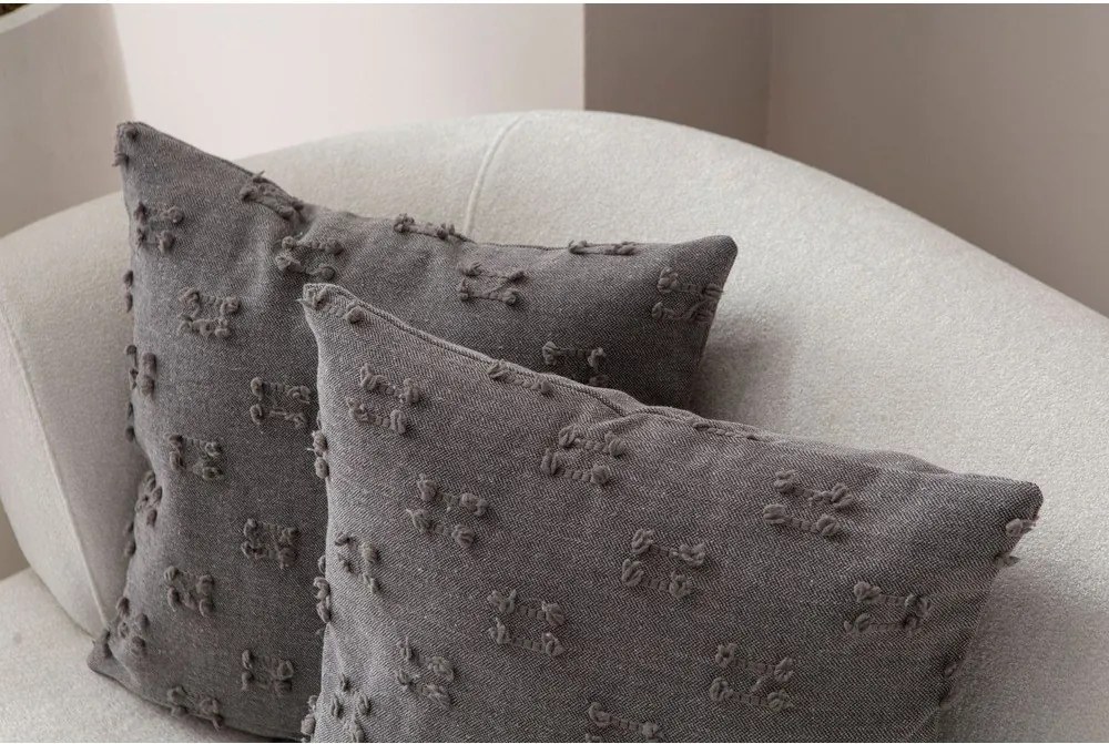 Federe decorative in set 2 pz 43x43 cm Tuffet – Mioli Decor