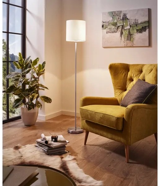 Eglo 95164 - Lampada da terra PASTERI 1xE27/60W/230V