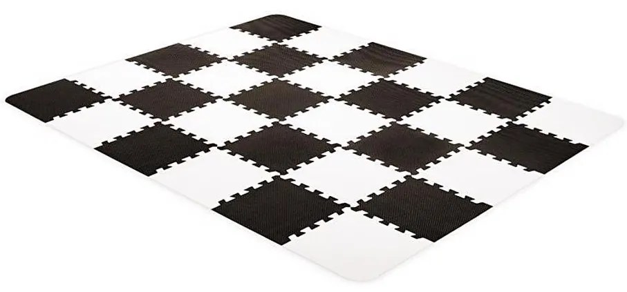KINDERKRAFT - Puzzle in foam LUNO 30 pezzi nero/bianco