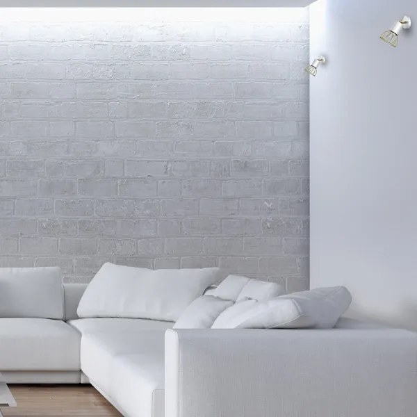 Faretto da muro DANTE 1xGU10/25W/230V bianco/oro