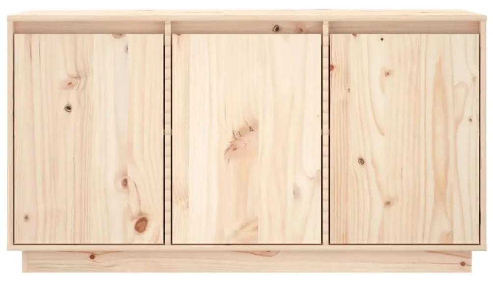 Credenza 111x34x60 cm in legno massello di pino