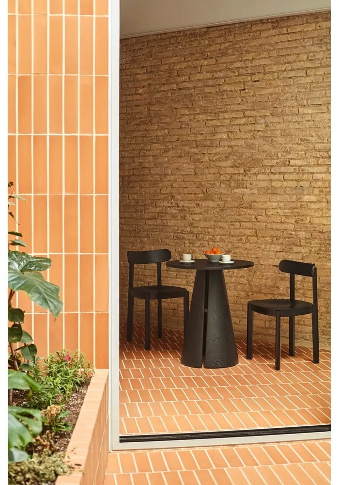 Tavolo da pranzo rotondo con piano in frassino ø 65 cm Cep - Teulat