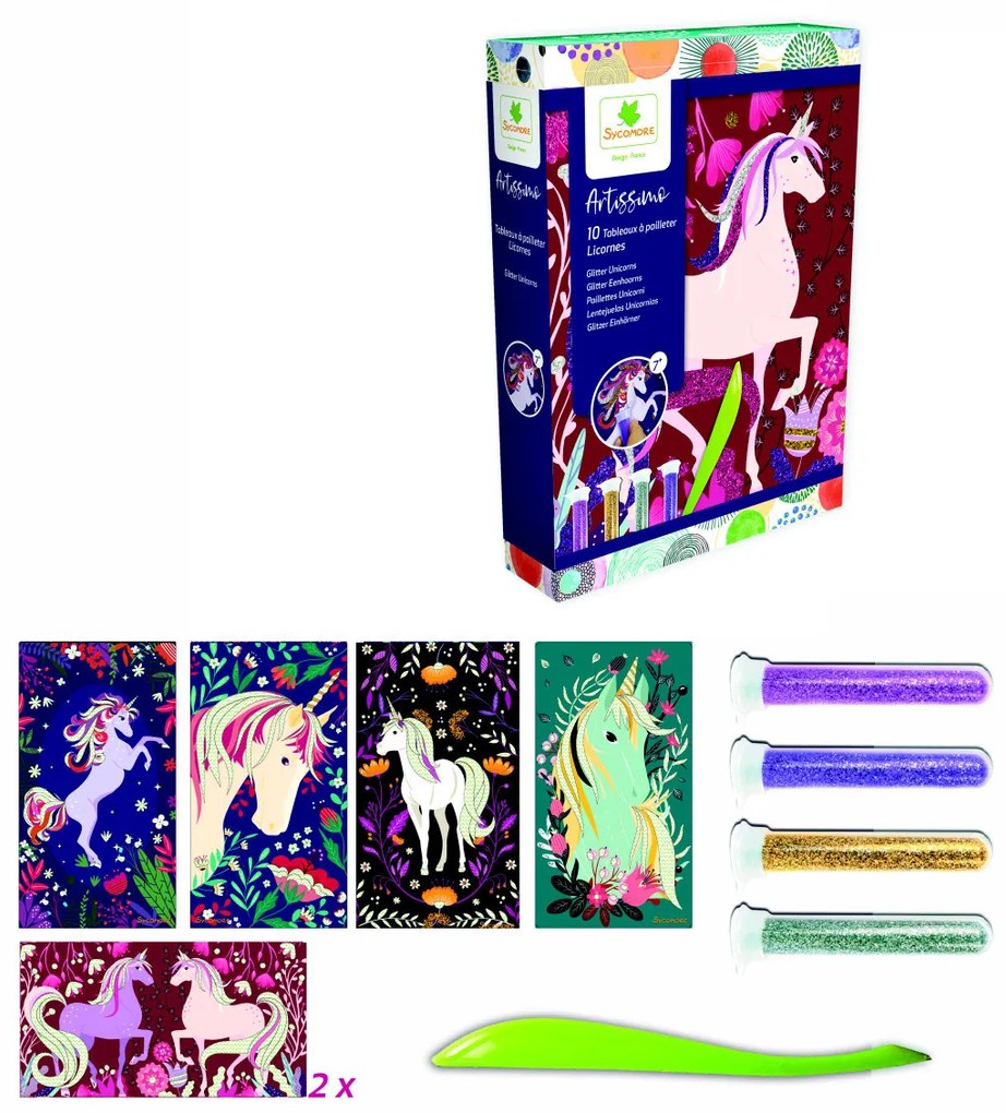 Artissimo – Glitter - Unicorni